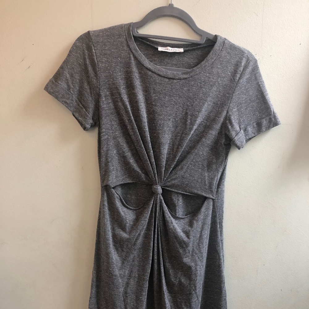 Urban Outfitters Grey Knot Dress